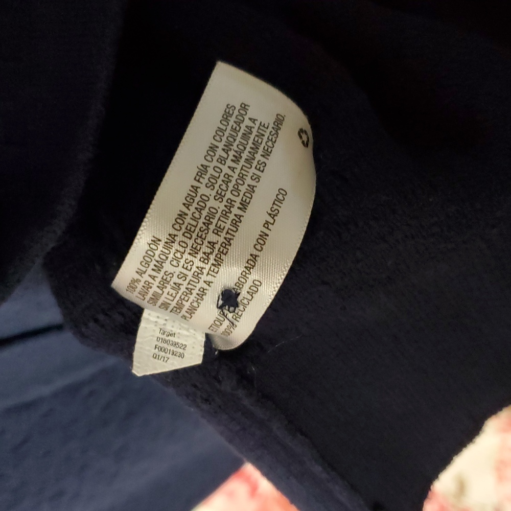 Merona Deep Blue Knit Cardigan Medium - Picture 4 of 7